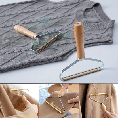 Portable Lint Remover Pet Hair Remover Brush Manual Lint Roller Sofa Clothes Cleaning
