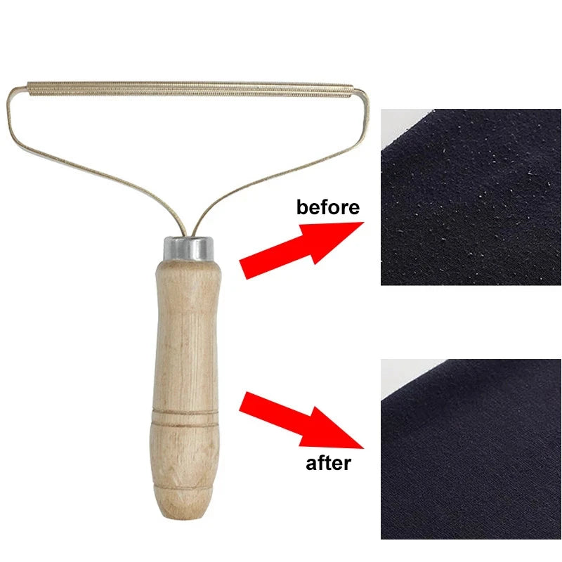 Portable Lint Remover Pet Hair Remover Brush Manual Lint Roller Sofa Clothes Cleaning