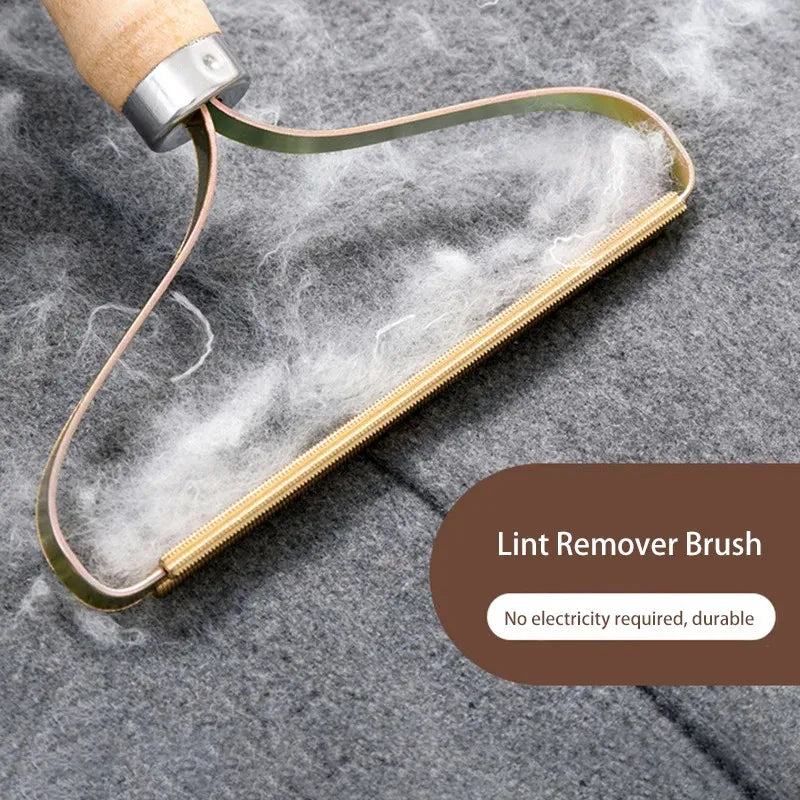 Portable Lint Remover Pet Hair Remover Brush Manual Lint Roller Sofa Clothes Cleaning